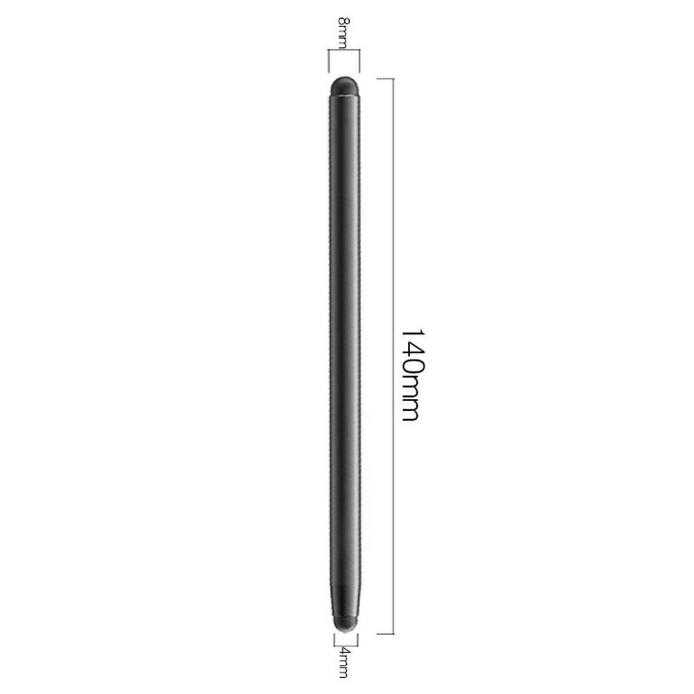 ST01 Dual-Tip Stylus Pen - Precision Capacitive Touch Screen Stylus for Tablets, PCs & Smartphones (Black) Image