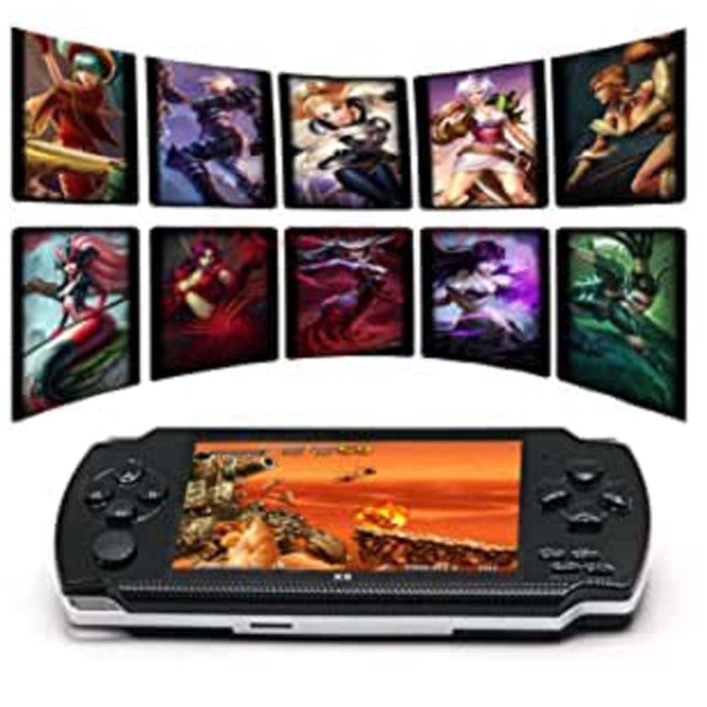 Classic Handheld Gaming Console – 4.3-Inch Display with 200 Retro Games and Integrated Camera Image