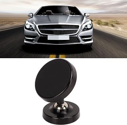 Aluminum Magnetic Adsorption Car Cell Phone Holder | Sturdy Magnetic Mount for Secure Phone Placement | Hands-Free Convenience Image