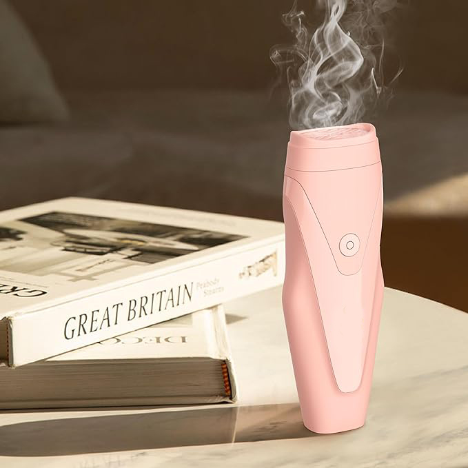 Electric Comb Incense Burner | Oud Arabic Comb Hair Bakhoor Burner for Aromatic Styling | Pink Image