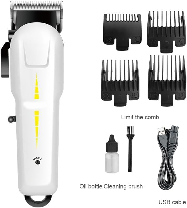 DL-1172 Professional Rechargeable Electric Hair Trimmer | Precision Grooming for Men | Sleek, Powerful, and Cordless Image