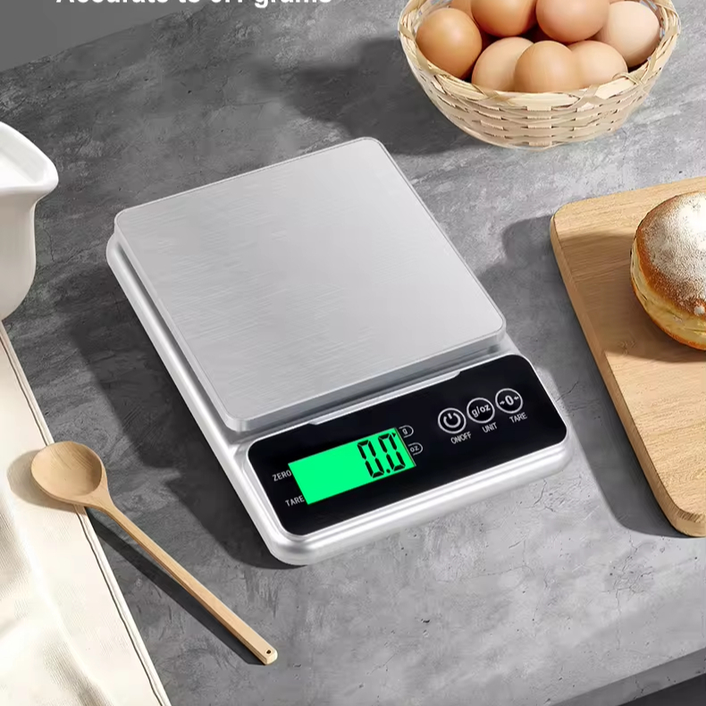SH-135 Electronic Kitchen Scale – Dual Range Precision for Cooking and Baking Image