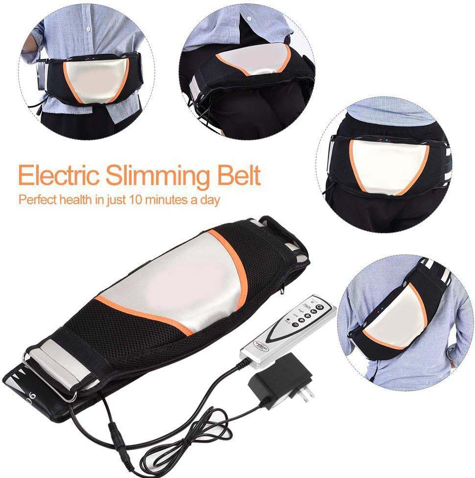 Electric Vibrating Slimming Belt | Massage and Slim Your Waist | Effective Body Slimming Equipment Image