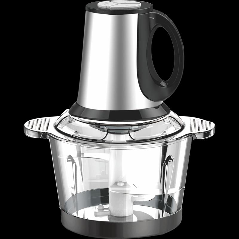 Stainless Steel Electric Blender & Meat Grinder - Portable Multifunction Food Processor for Kitchen, Safe & Low-Noise Image