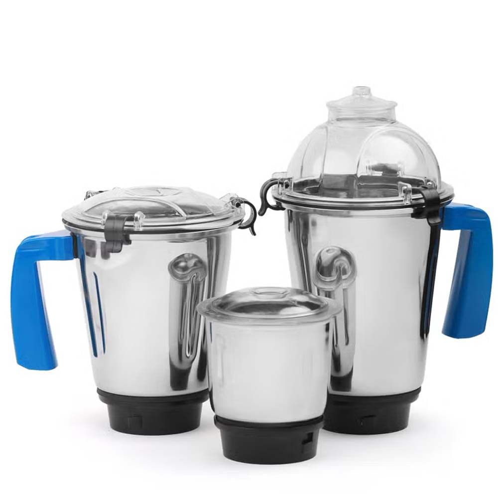 MG-536 Mixer Grinder - 750W Copper Motor with 3 Stainless Steel Jars for Dry/Wet Grinding & Blending Image