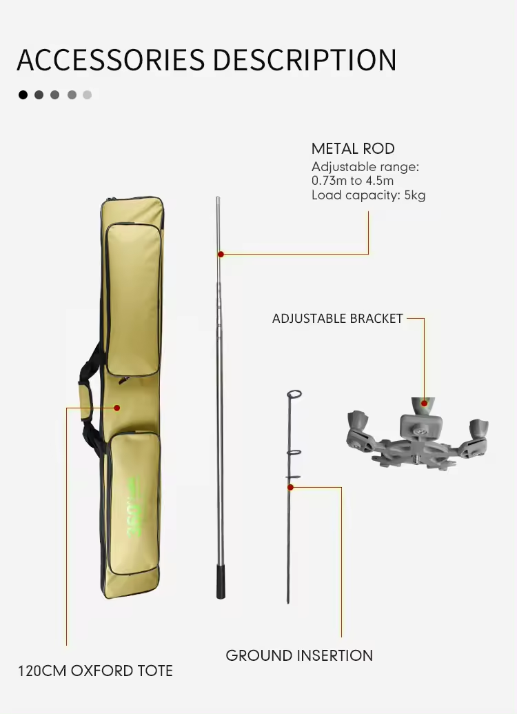 Energy-Efficient Camping Lantern | Remote Control Outdoor DC 12V LED Camping Light Image