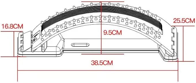 Household Lumbar Traction Device | Waist Dish Outstanding Tractor for Lumbar Strain Relief | Effective Back Pain Relief for Home Use Image