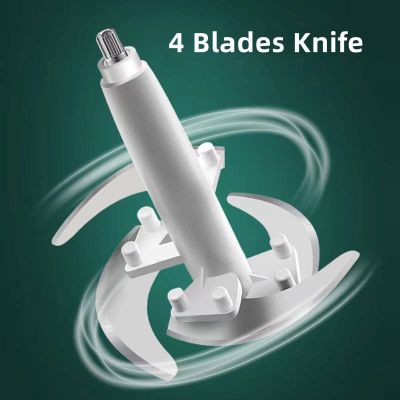 Electric Meat Grinder & Chopper 2-speed mincer with 3L stainless steel capacity. Multi-function food processor & kitchen slicer. Image