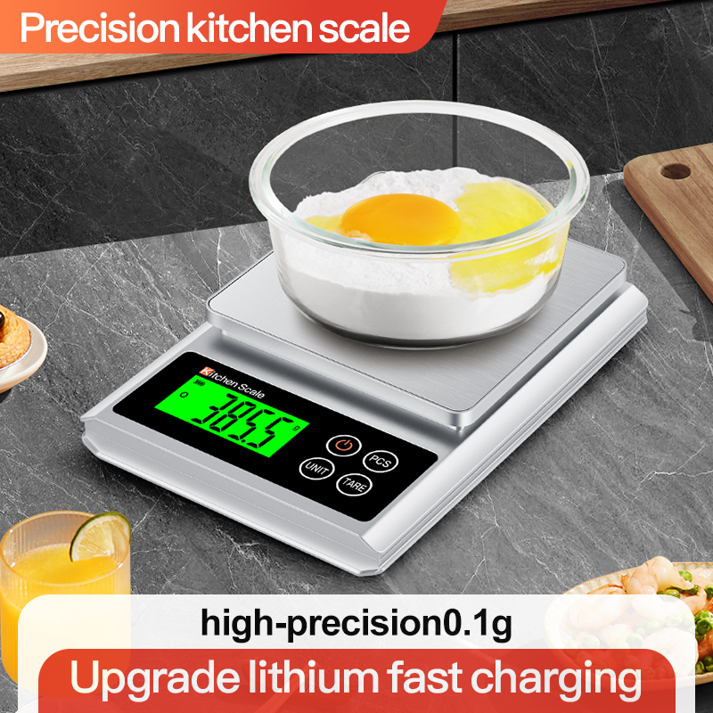 SH-135 Electronic Kitchen Scale – Dual Range Precision for Cooking and Baking Image