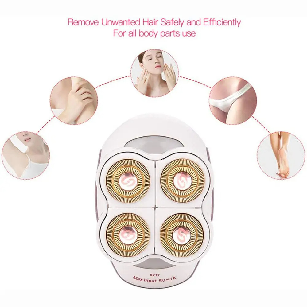 Flawless Legs Women's Hair Remover – Painless, Portable & Rechargeable Wet/Dry Epilator for Silky Smooth Skin (Men & Women) Image