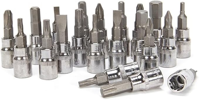 Heavy Duty Hand Tool Storage Box | Portable 46-Piece Auto Car Repair Kit with Ratchet Socket Wrench Set Image