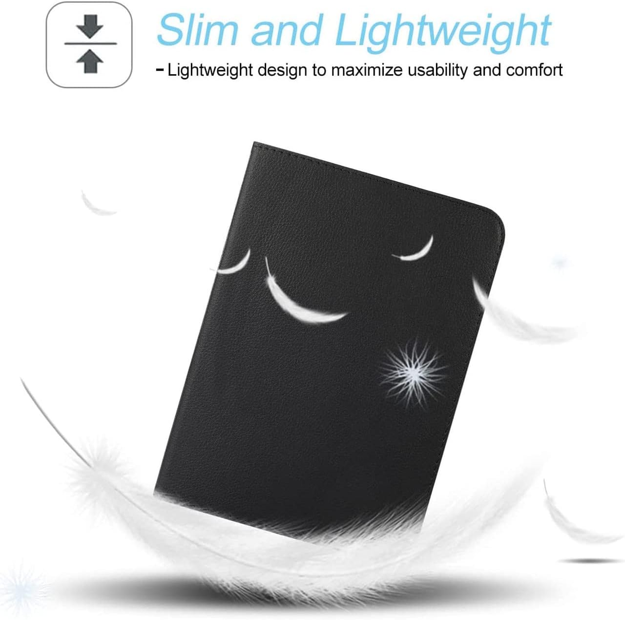 iPad 10th Gen 10.9" Leather Case - 360° Rotating Smart Cover with Auto Sleep/Wake & Multi-Angle Stand (Multi Colour) Image