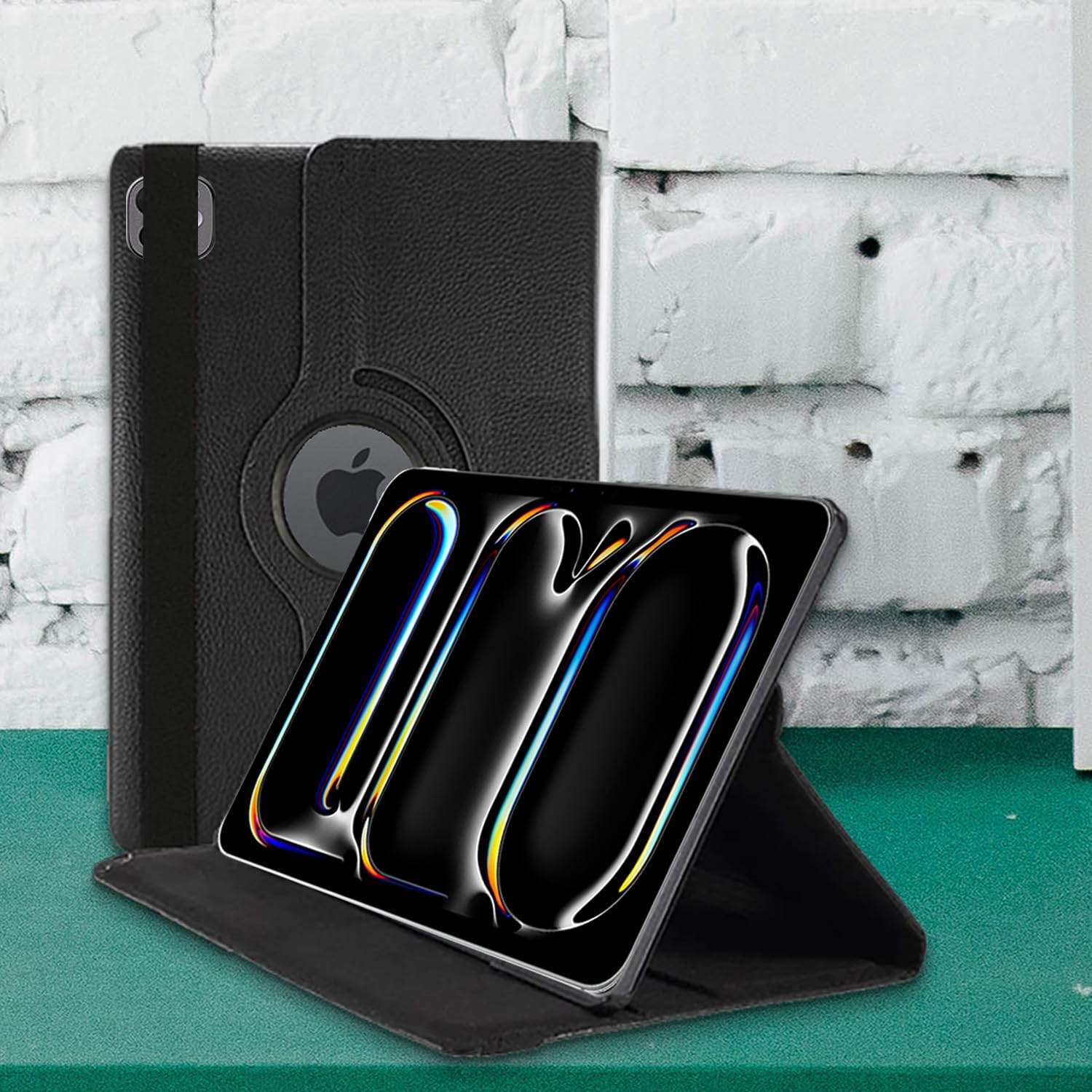 iPad Pro 11 2024 (M4) Case - 360° Rotating Smart Folio Cover with Auto Sleep/Wake & Multi-Angle Stand (Multi Colour) Image