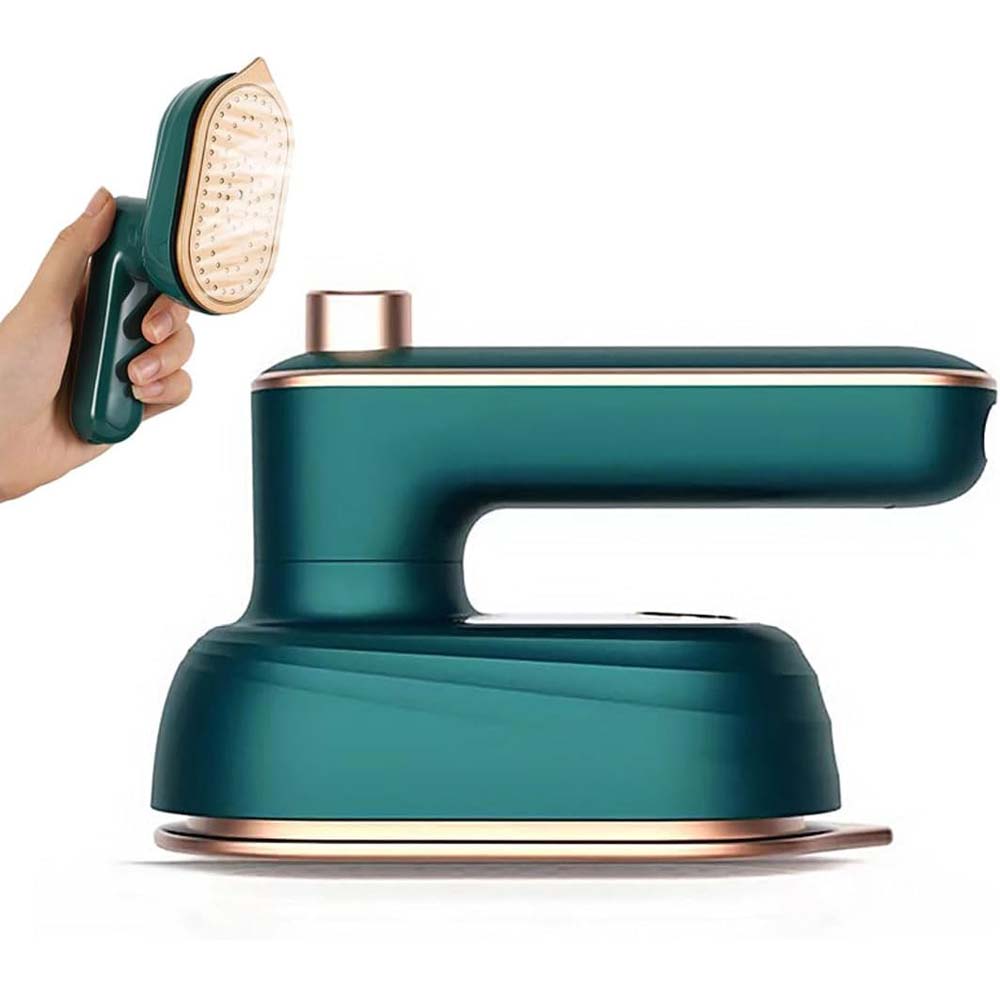 Handheld Steam Iron - 2-in-1 Garment Steamer & Dry Iron, Fast Heating, Rotatable Handle for Home & Travel Image