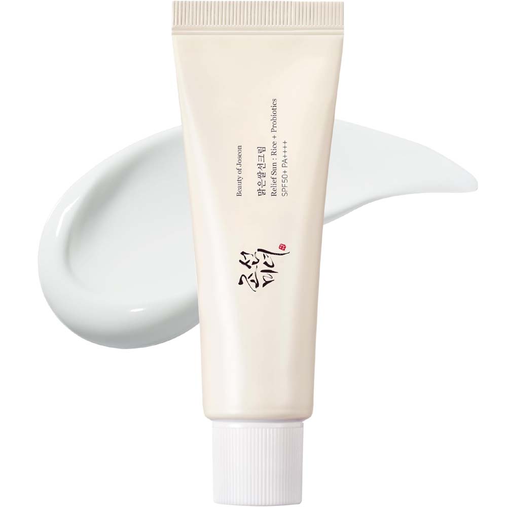 Beauty of Joseon Relief Sun Rice + Probiotics SPF50+ PA++++ – Lightweight Korean Sunscreen with Moisturizing, Brightening & Barrier Support, 50ml Image