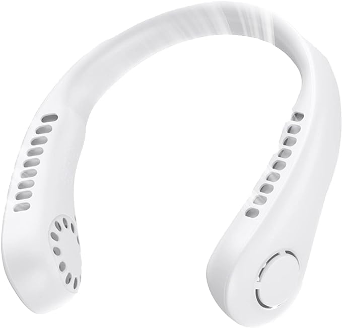 Foldable Neck Fan – Portable Personal Cooling System with 22 Balanced Air Outlets Image