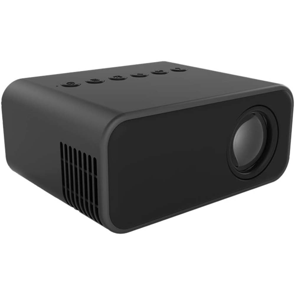 Mini Pocket Projector - HD Portable Movie Projector, Phone Screen Mirroring, Home Entertainment, Compact Black Design Image
