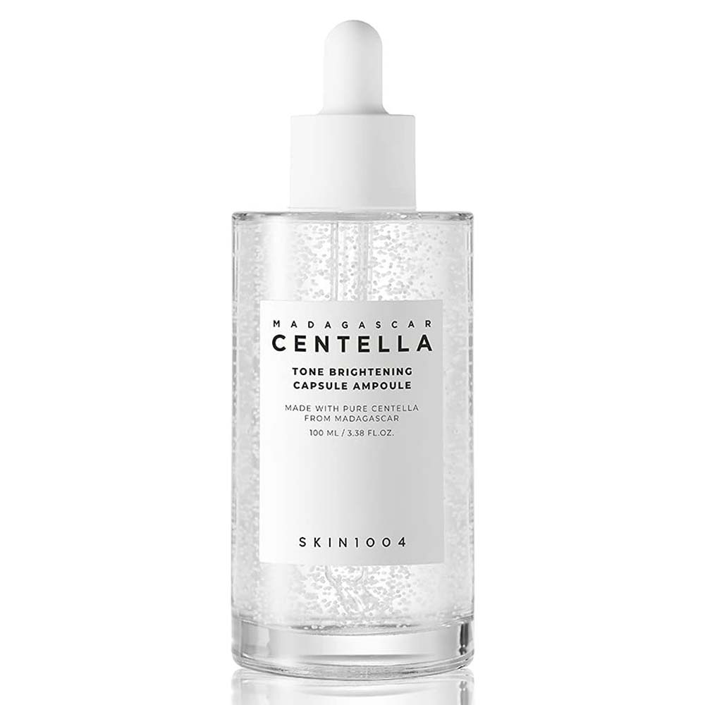 Skin1004 Madagascar Centella Tone Brightening Capsule Ampoule – Hydrating Serum with Niacinamide & Centella Asiatica for Radiance & Even Tone, 50ml Image