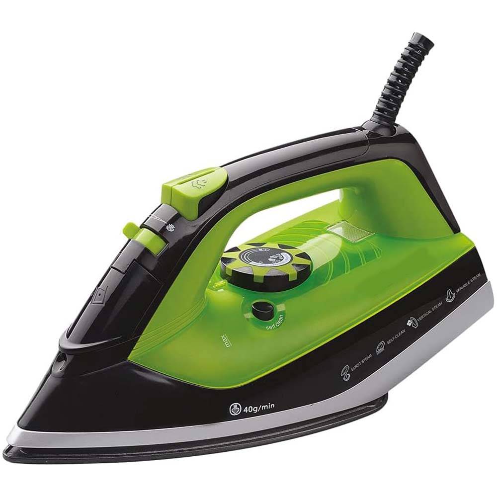 MI-2069 Smart Steam Iron - 1200W with Ceramic Soleplate, Auto Shut-Off & Vertical Steam Image