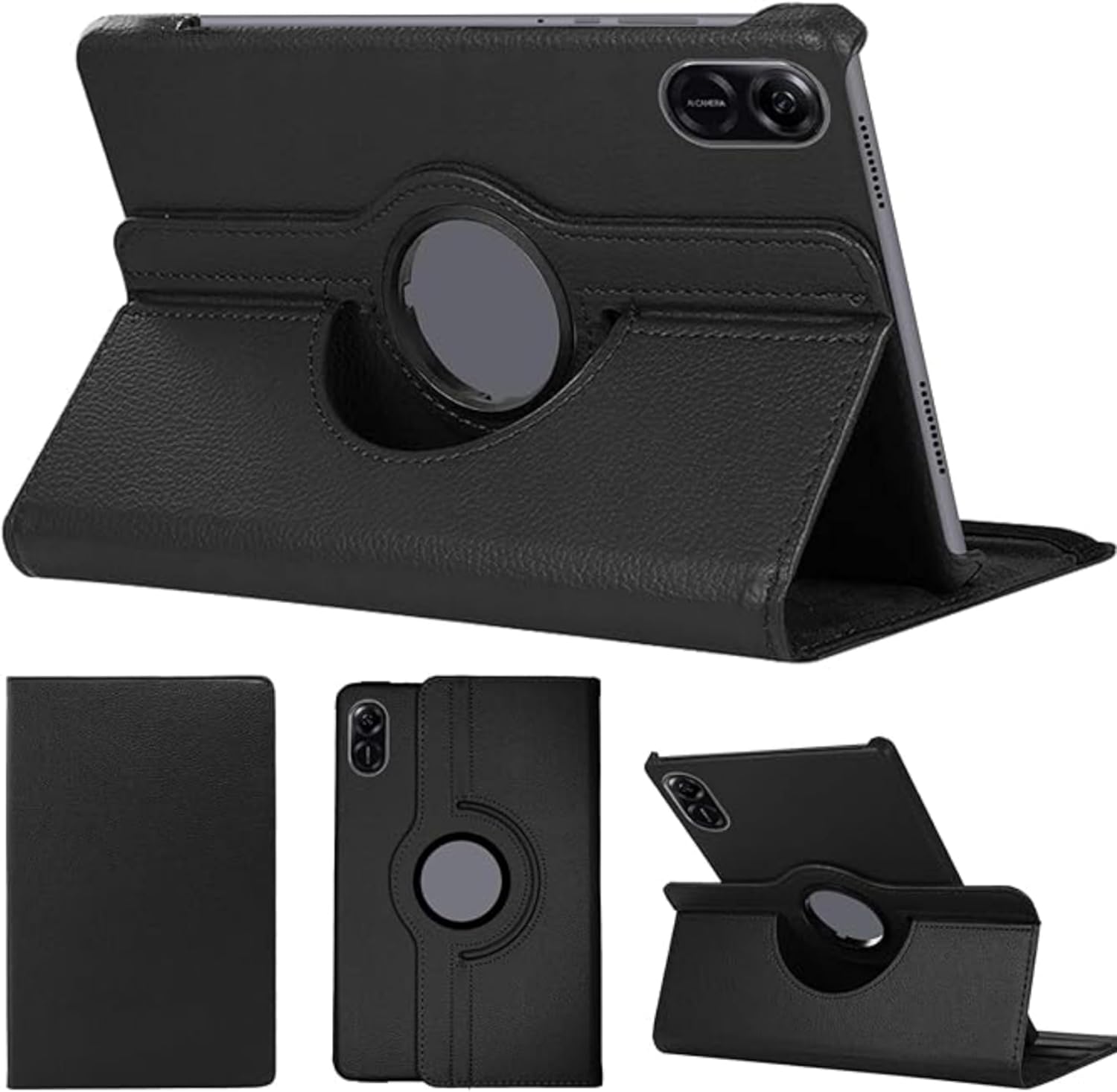 360° Rotating Compitable for Honor Pad X9/X8 Pro 11.5" Case - PU Leather Stand Cover with Multi-Angle Protection (Multi) Image