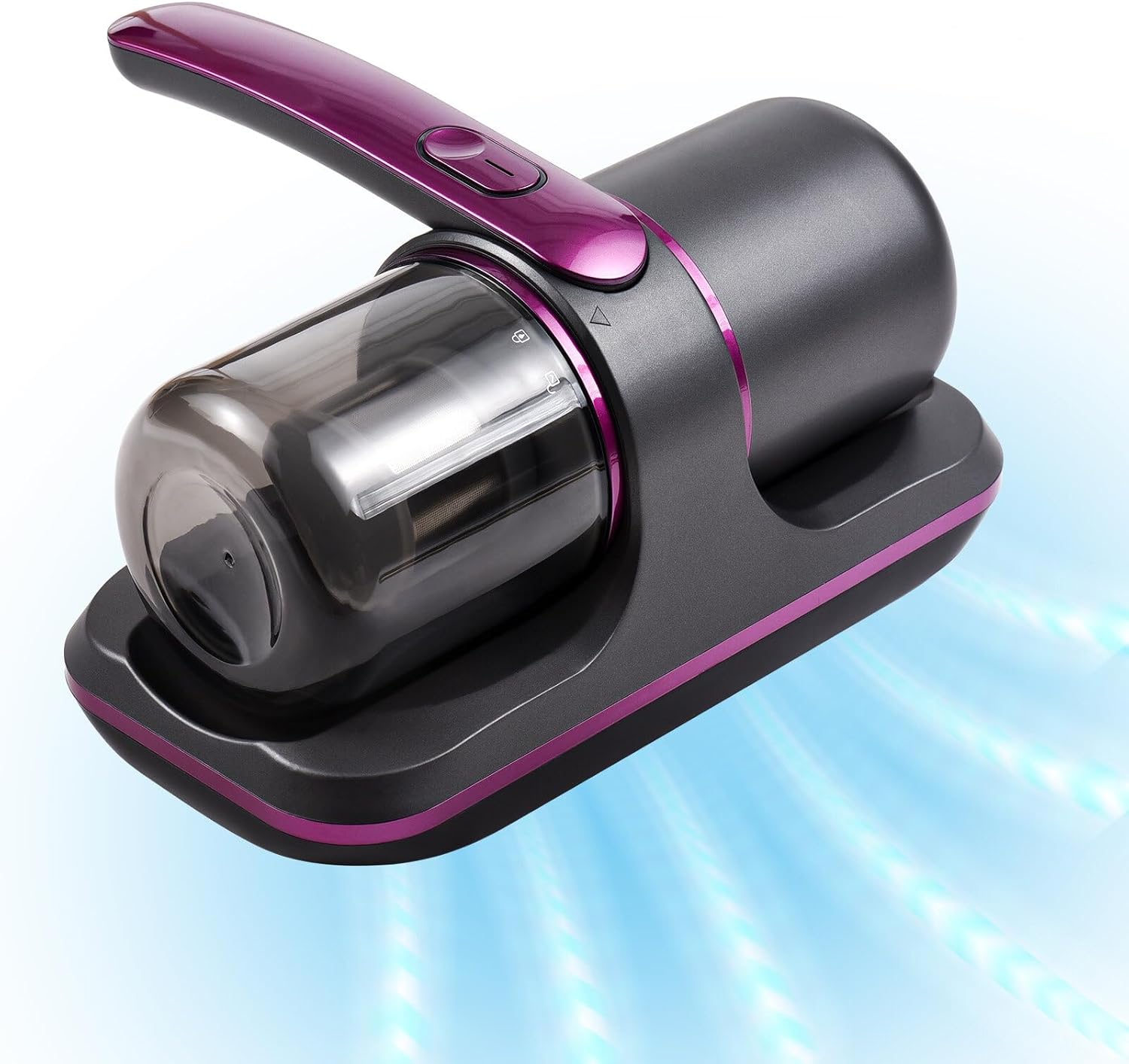 100W Cordless Mattress Vacuum - UV Bed Cleaner with 8000Pa Suction, 2 Speeds & 250ml Dust Cup for Bedding & Clothes Image