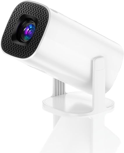 Mini Portable Projector 4K Edition 2024 – 280 ANSI, Mobile & TV Visual Enhancer with Android 11, WiFi, Bluetooth, Auto Correction, and 180º Rotation Image