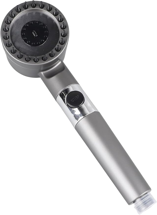 Adjustable High-Pressure Shower Head with Water Saving Filter – Ideal for Eco-Friendly Spa-Like Bathing Image