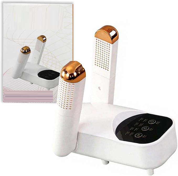 Electric Shoe Dryer with Adjustable Rack & Timer | Multi-Functional Boot Warmer & Glove Dryer for Sweaty Shoes Image