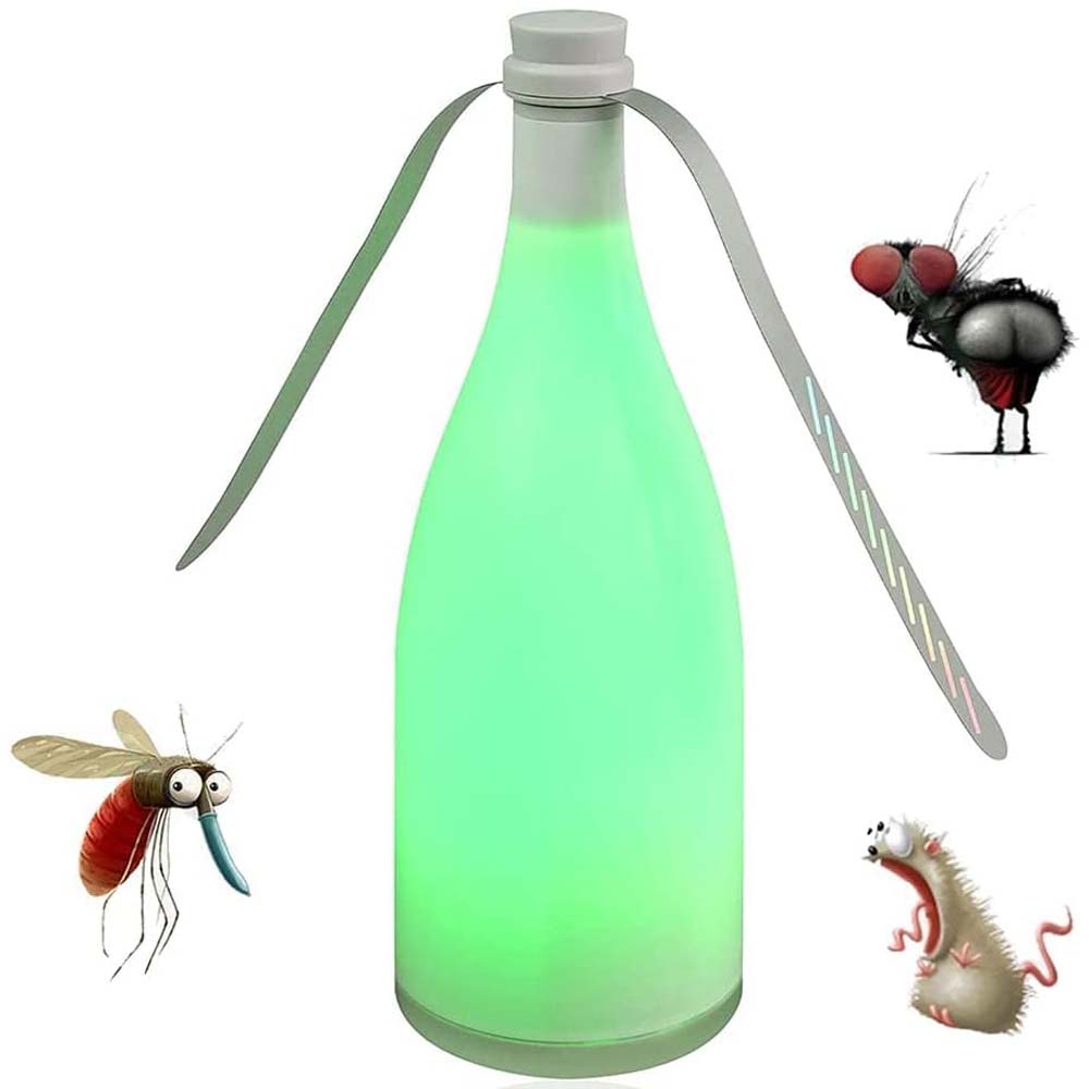 2-in-1 Fly Repellent Fan - USB Table Fan with Light for Indoor/Outdoor Use, Eco-Friendly Mosquito & Insect Deterrent Image