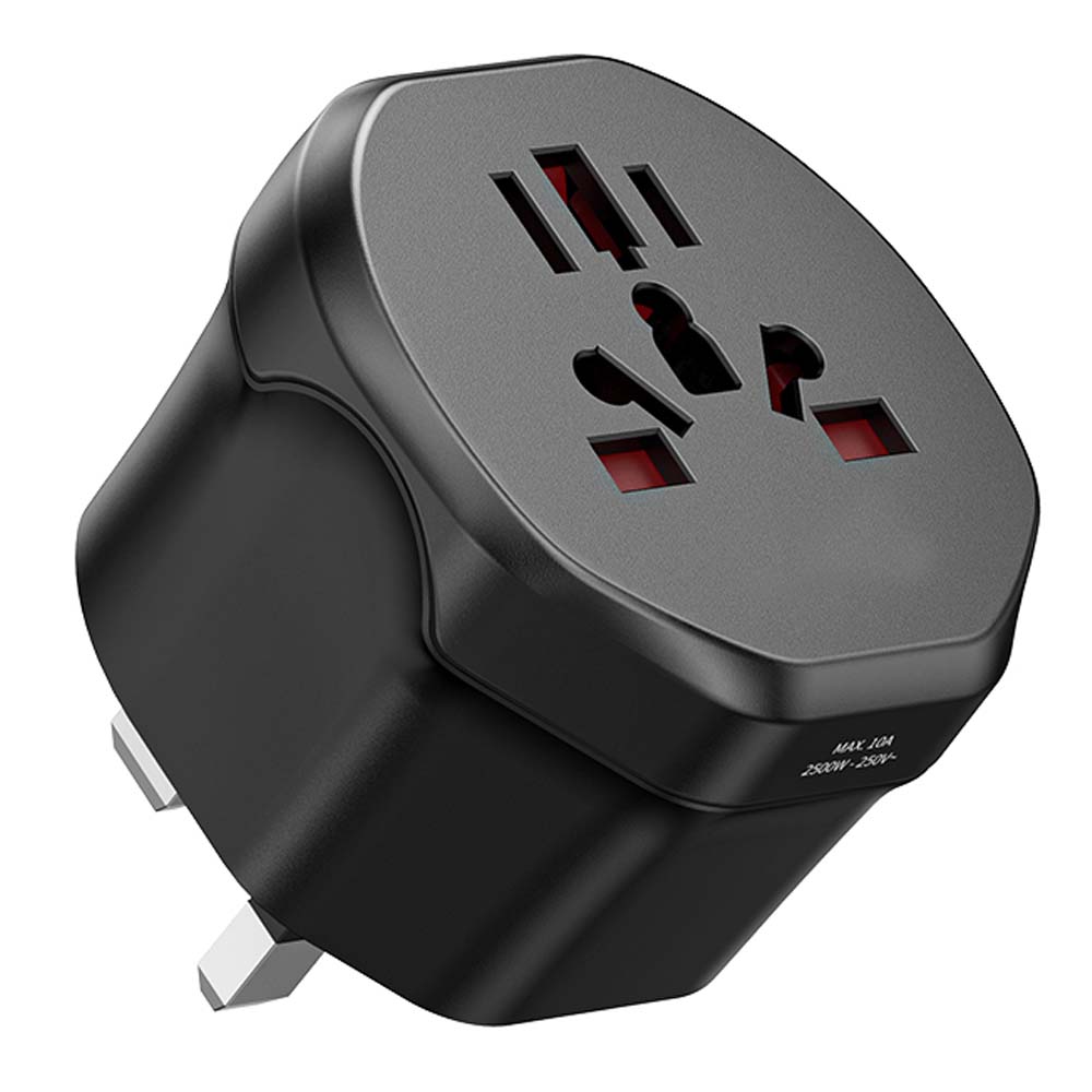SC26 UK Universal Plug. Powerful and reliable 2500W capacity for high-demand electrical devices. Durable household plug. Image