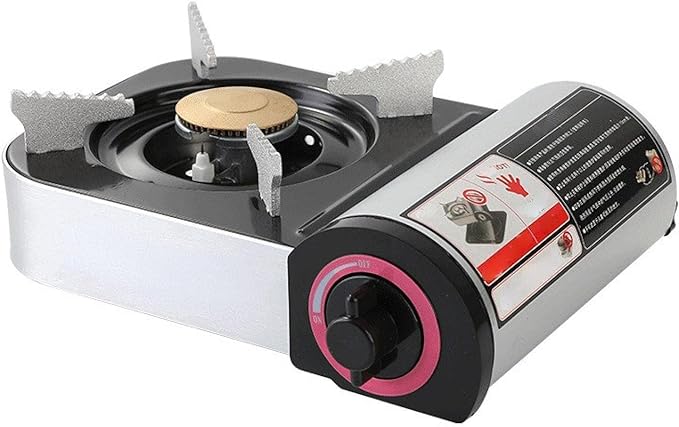 Gas Cooker Outdoor Mini Square Stove | Portable Folding Gas Stove | Camping Stove | Cooking Appliance for Outdoor Adventures Image