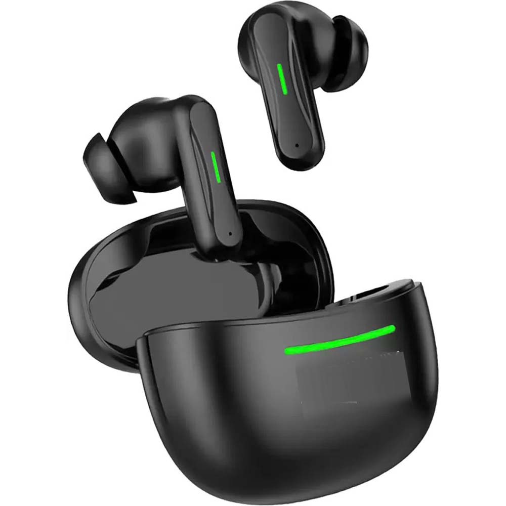TWS Wireless Earbuds with ENC, V5.1 Bluetooth, Clear Call Effect, HD Sound, Long Battery Life, Sensitive Touch, Short Ear Handle Design, Type-C Image