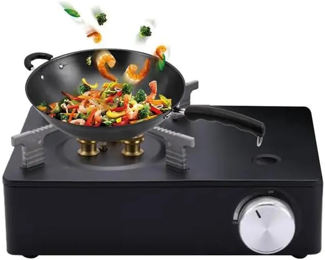 Mini Stove Camping | 3500W Portable Small Stove with Overvoltage Protection and Safety Device | Available in Black and White Image