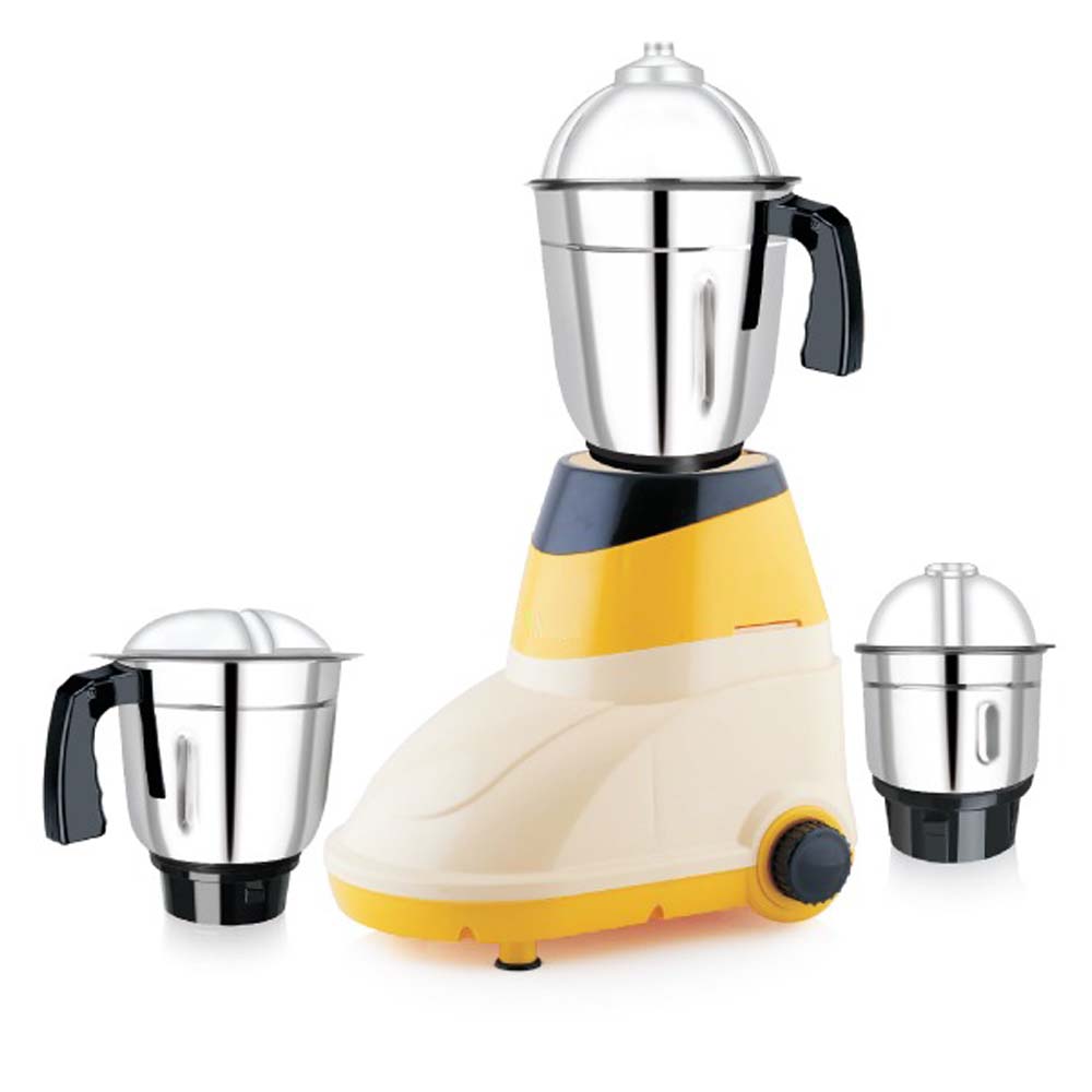 MG-537 Mixer Grinder - Powerful Motor with 3 Stainless Steel Jars for Dry/Wet Grinding Image