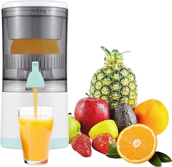 Electric Orange Juicer – Portable, Hands-Free Citrus Juicer for a Variety of Fruits, USB Powered with Easy Maintenance Image