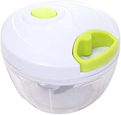 Easy Spin Cutter Hand Chopper | The Ultimate Onion, Garlic, and Vegetable Cutter | Effortless Manual Food Chopper for Quick and Easy Meal Prep Image