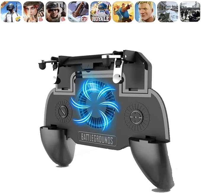 L1 R1 Gaming Controller Joystick for Android & iPhone – PUBG Mobile Gamepad with 2500mAh Battery Image
