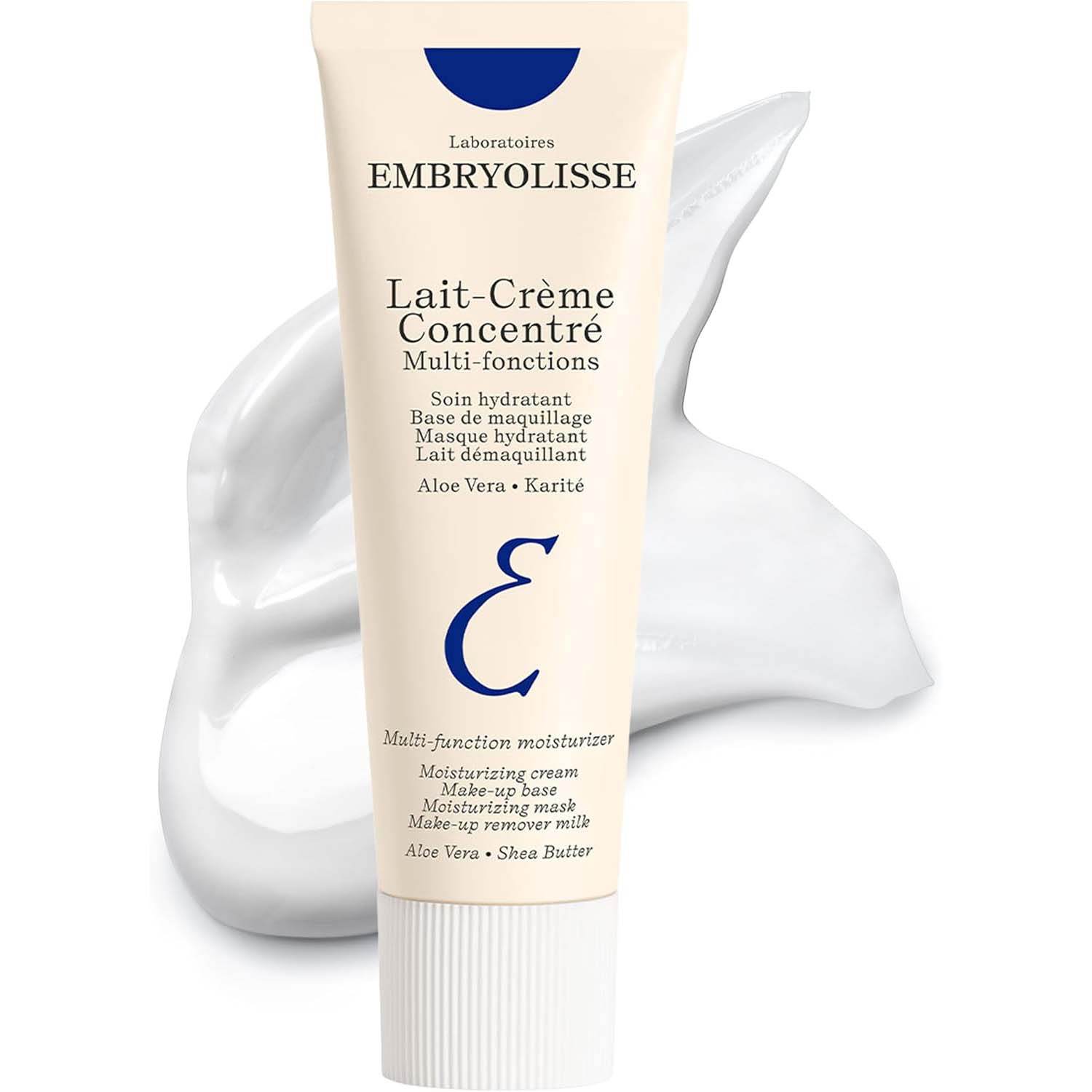 Embryolisse Lait-Crème Concentré – Multi-Purpose Face & Body Moisturizer for Sensitive Skin, Hydrating Primer & Makeup Base, 100ml Image